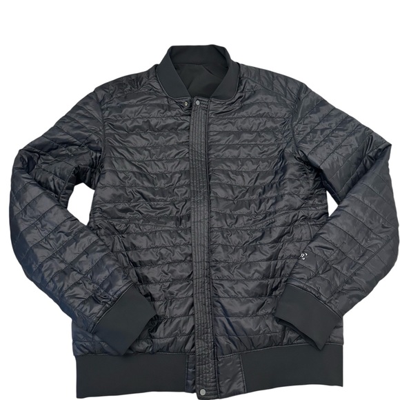 Lululemon Switch Over Bomber Jacket Reversible Mens Small - Picture 7 of 16